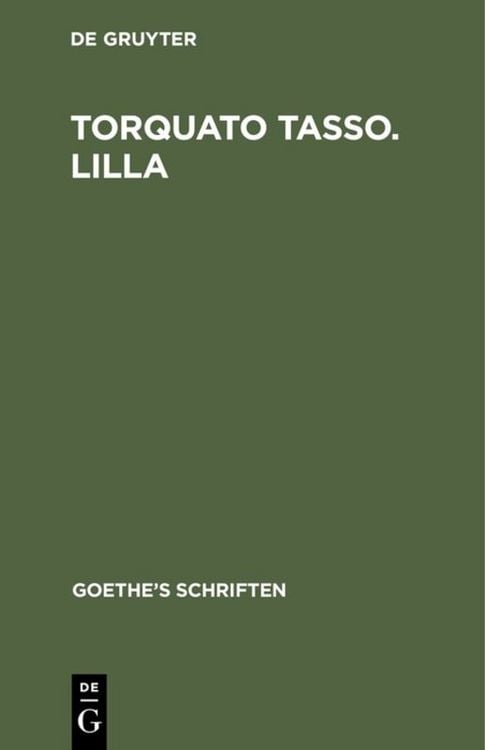 Produktbild: [Torquato Tasso. Lila]