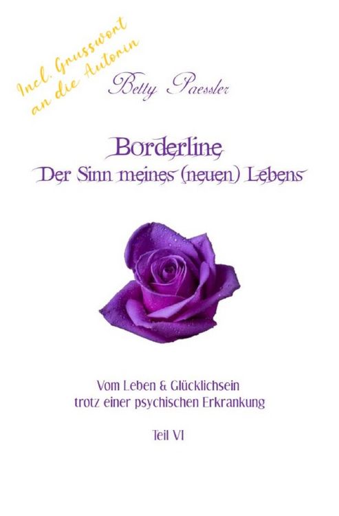 Produktbild: Borderline - Der Sinn meines (neuen) Lebens