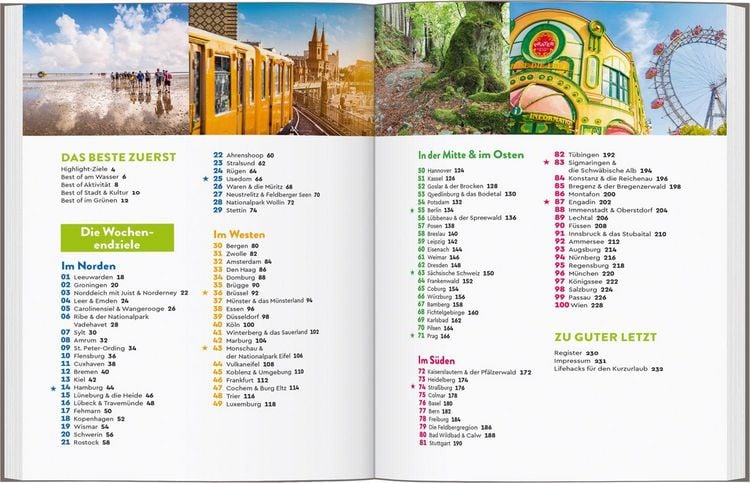 Produktbild: MARCO POLO Bildband 100 Wochenendtrips in & um Deutschland