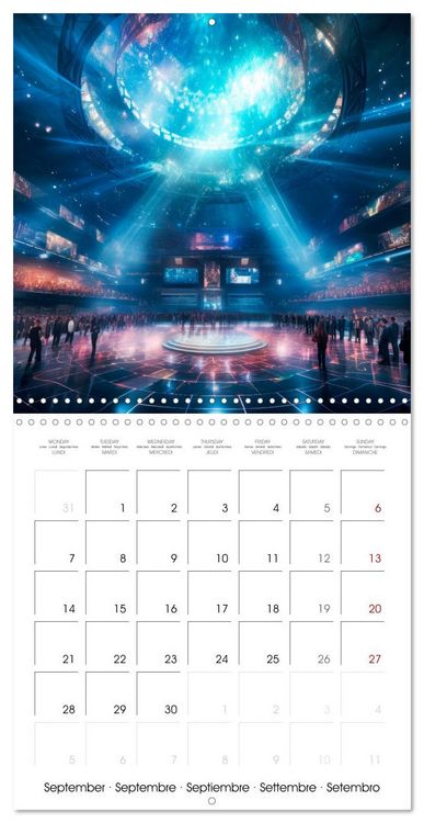 Produktbild: METAVERSE Real thrill (Wall Calendar 2026 12 &times; 12 Inch) CALVENDO 12 Month Wall Calendar