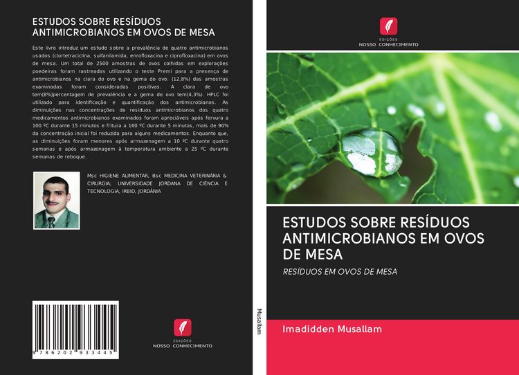 Produktbild: Estudos Sobre Res&iacute;duos Antimicrobianos Em Ovos De Mesa
