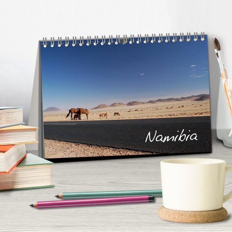 Produktbild: Namibia (Tischkalender 2026 DIN A5 quer), CALVENDO Monatskalender