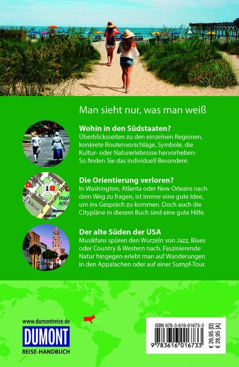 Produktbild: DUMONT Reise-Handbuch Reiseführer USA, Die Südstaaten