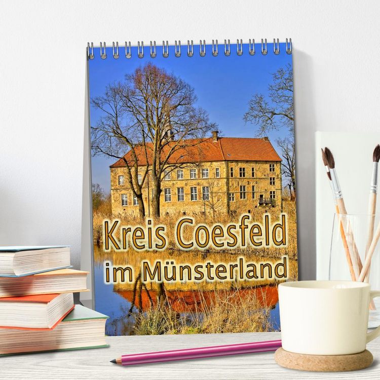 Produktbild: Kreis Coesfeld im M&uuml;nsterland (Tischkalender 2026 DIN A5 hoch), CALVENDO Monatskalender