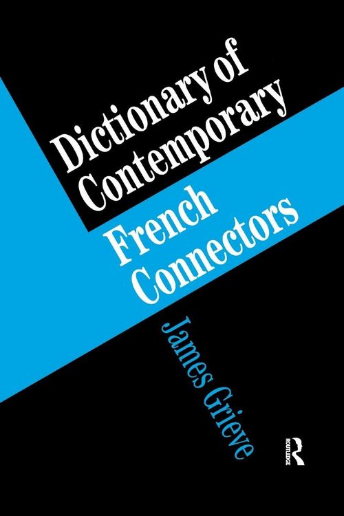 Produktbild: A Dictionary of French Connectors