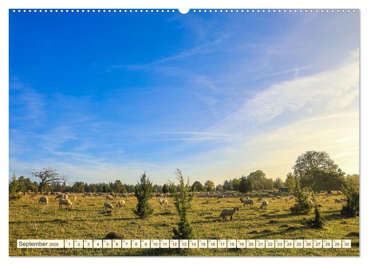 Produktbild: Impressionen aus dem Oberen Donautal (hochwertiger Premium Wandkalender 2026 DIN A2 quer), Kunstdruck in Hochglanz