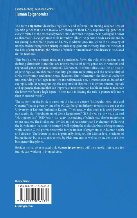 Produktbild: Human Epigenomics