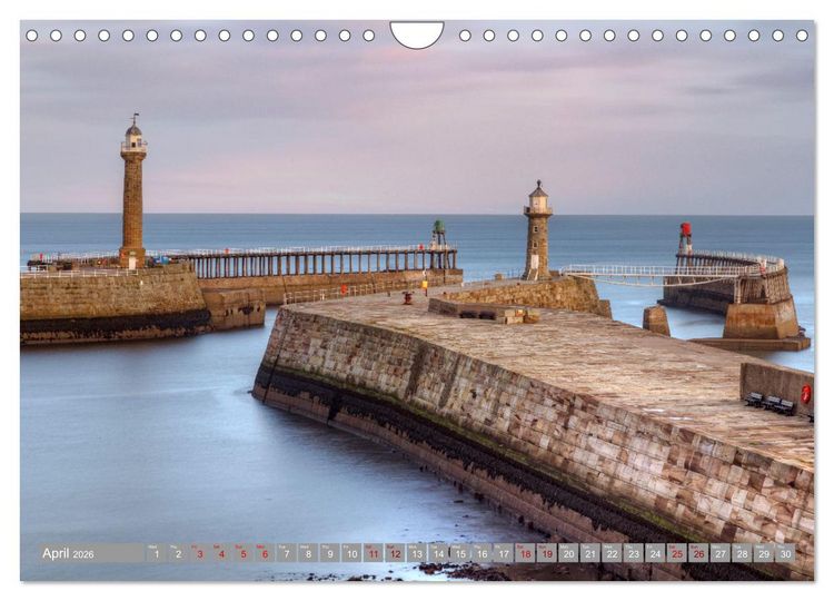 Produktbild: Yorkshire - Romantic between dales and coast (Wall Calendar 2026 DIN A4 landscape), CALVENDO 12 Month Wall Calendar