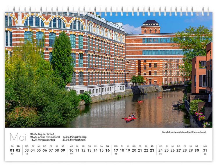 Produktbild: Kalender Leipzig kompakt 2027