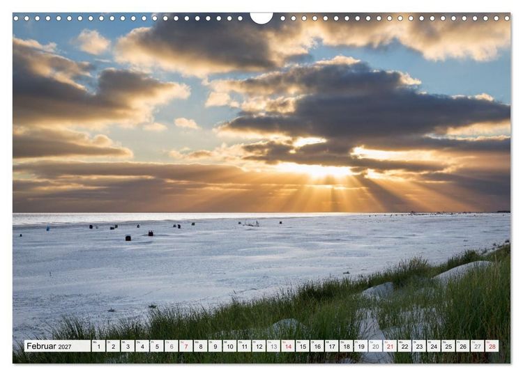 Produktbild: Amrum. Natur und Landschaften (Wandkalender 2027 DIN A3 quer), CALVENDO Monatskalender