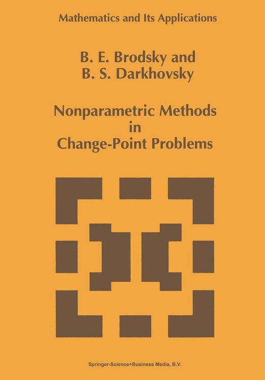 Produktbild: Nonparametric Methods in Change Point Problems