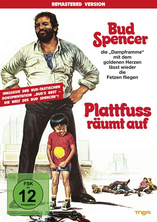 Produktbild: Bud Spencer - Plattfuss r&auml;umt auf (Remastered Version)