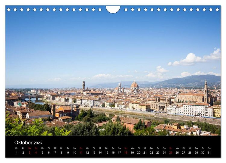 Produktbild: Florenz (Wandkalender 2026 DIN A4 quer), CALVENDO Monatskalender