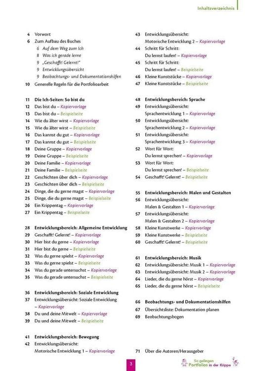 Produktbild: So gelingen Portfolios in der Krippe