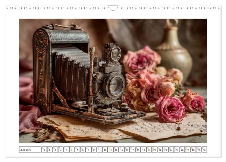 Produktbild: Zeitgefl&uuml;ster (Wandkalender 2026 DIN A3 quer), CALVENDO Monatskalender