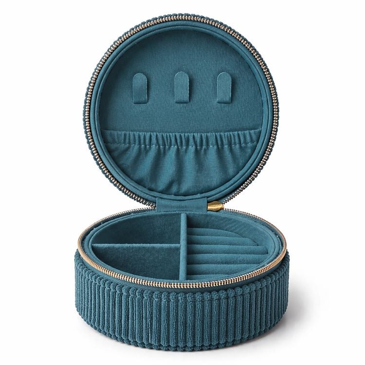 Produktbild: Aufbewahrungsbox Schmuck (petrol)