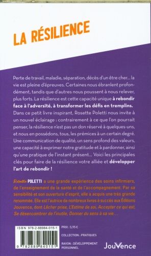 Produktbild: La r&eacute;silience : l'art de rebondir