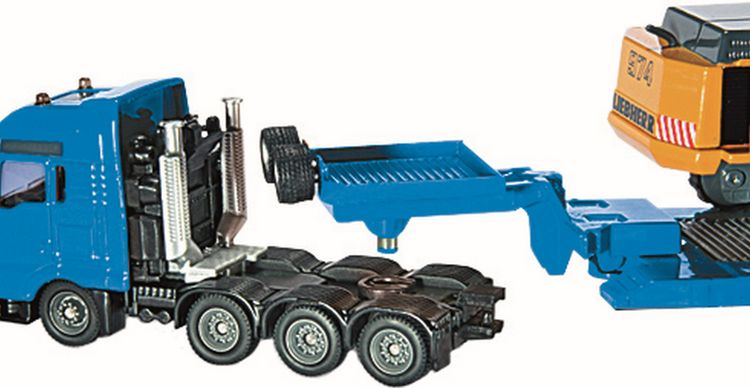 Produktbild: Siku 1847 Schwertransporter mit