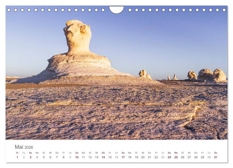 Produktbild: Impressionen - Wei&szlig;e W&uuml;ste (Wandkalender 2026 DIN A4 quer), CALVENDO Monatskalender