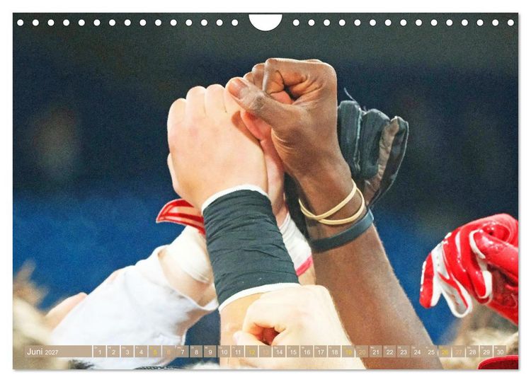 Produktbild: Ich liebe Fu&szlig;ball (Wandkalender 2027 DIN A4 quer), CALVENDO Monatskalender