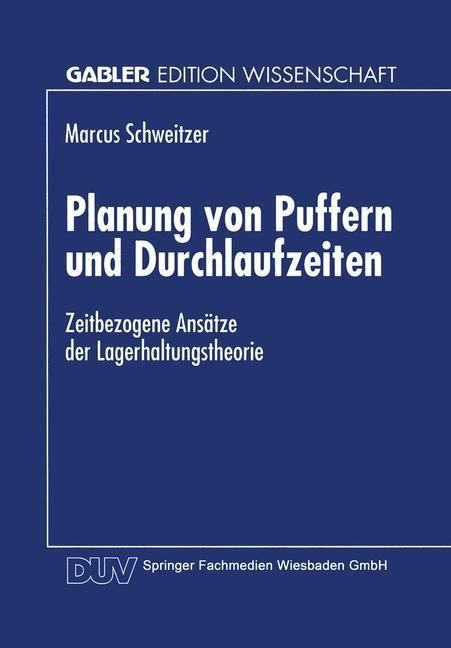 Produktbild: Planung von Puffern und Durchlaufzeiten