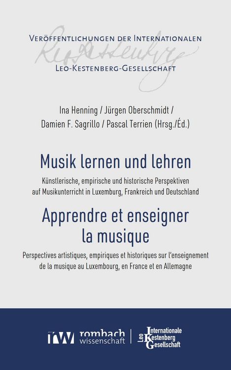 Produktbild: Musik lernen und lehren | Apprendre et enseigner la musique
