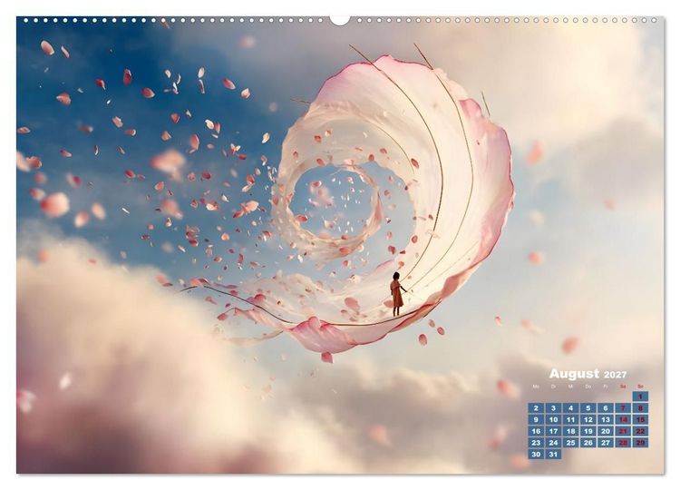 Produktbild: Aerospira (Wandkalender 2027 DIN A2 quer), CALVENDO Monatskalender