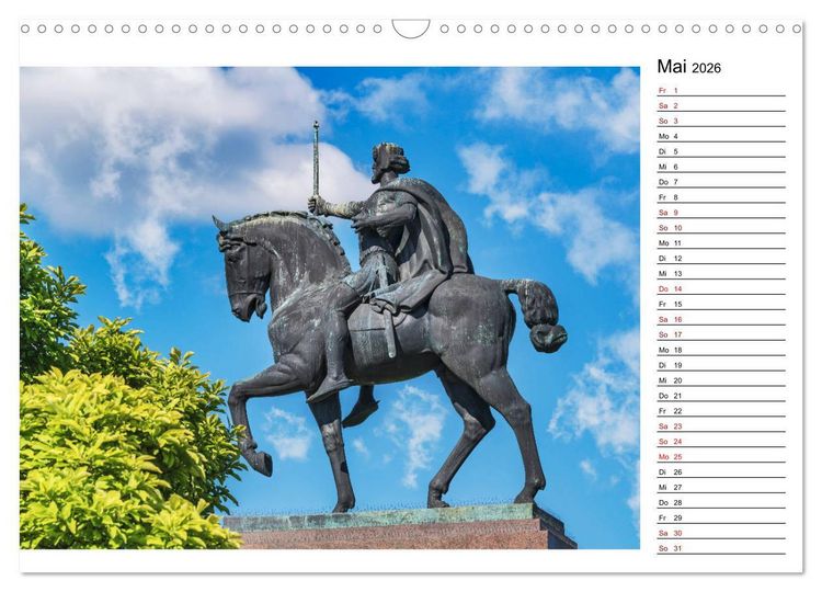 Produktbild: Ein Wochenende in Zagreb (Wandkalender 2026 DIN A3 quer), CALVENDO Monatskalender