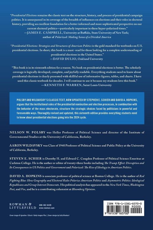 Produktbild: Presidential Elections