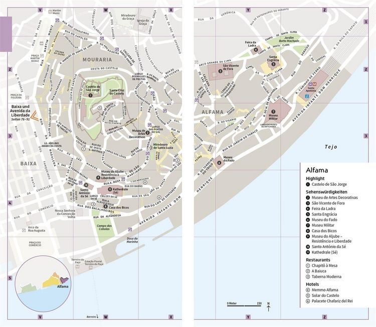 Produktbild: Vis-&agrave;-Vis Reisef&uuml;hrer Lissabon
