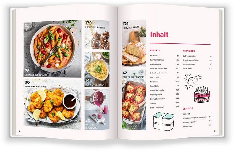 Produktbild: monsieur cuisine by ZauberMix &ndash; Familienkochbuch