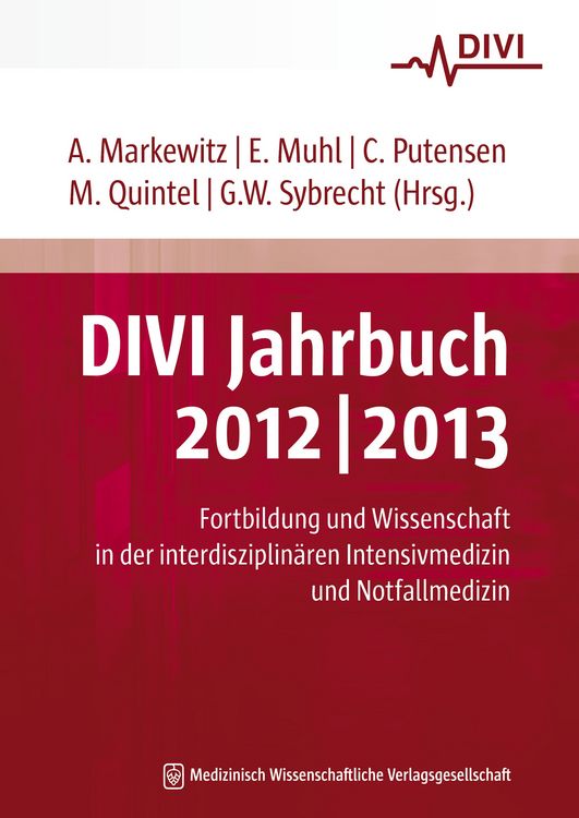 Produktbild: DIVI Jahrbuch 2012/2013