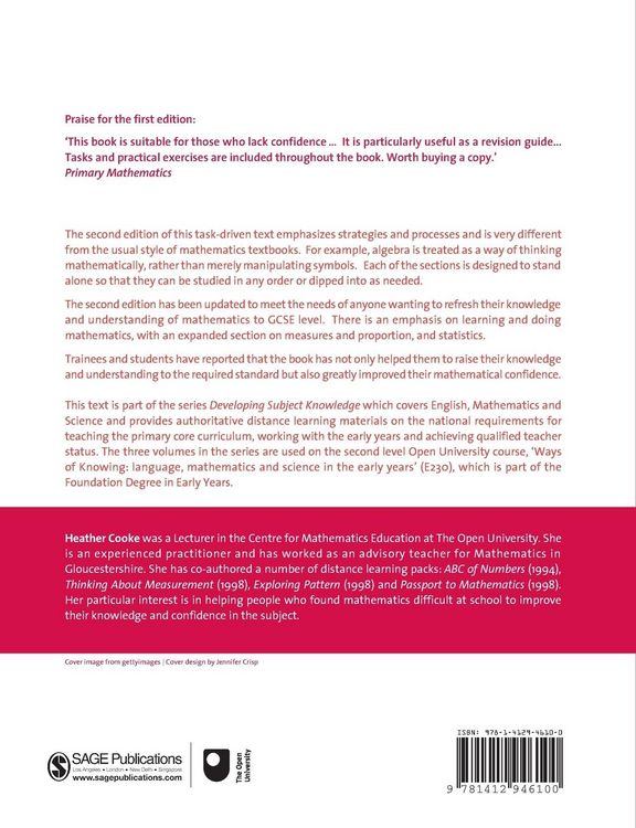 Produktbild: Mathematics for Primary and Early Years