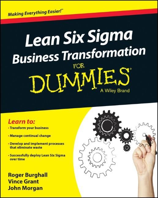 Produktbild: Lean Six Sigma Business Transformation For Dummies