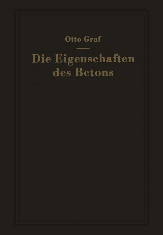 Produktbild: Die Eigenschaften des Betons