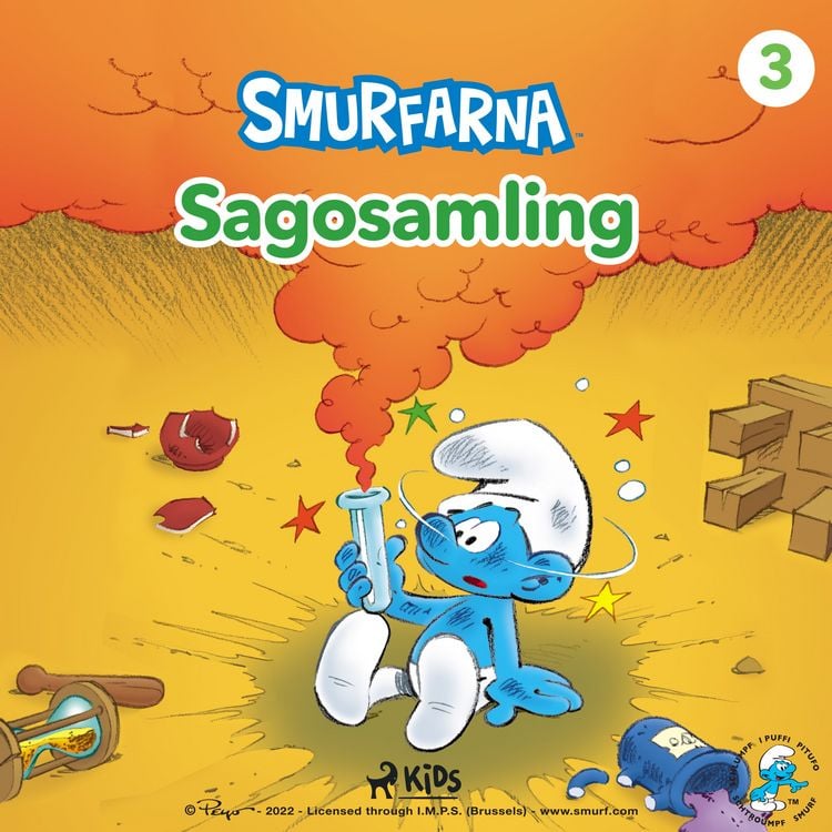 Produktbild: Smurfarna - Sagosamling 3