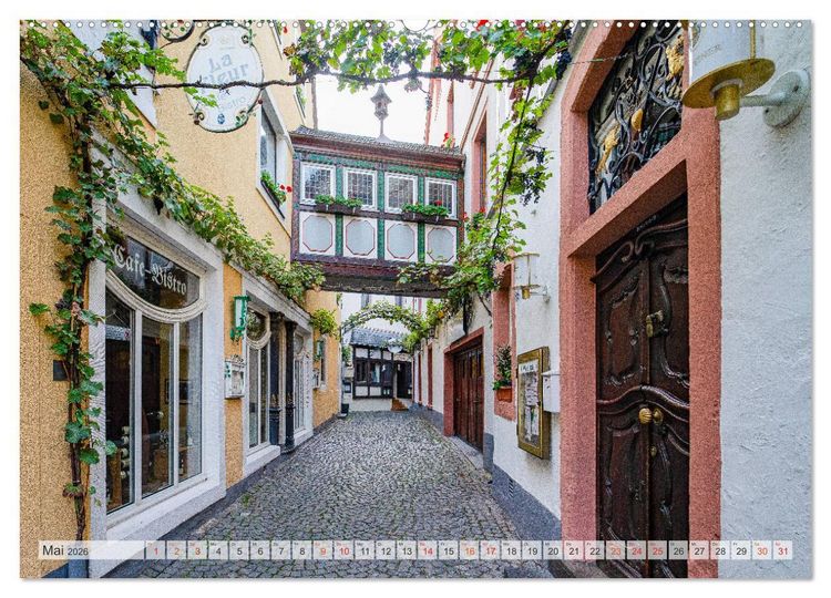 Produktbild: Bernkastel Kues Impressionen (hochwertiger Premium Wandkalender 2026 DIN A2 quer), Kunstdruck in Hochglanz