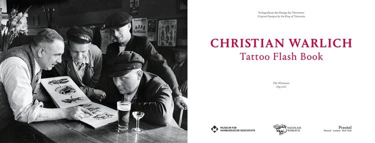 Produktbild: Christian Warlich. Tattoo Flash Book (dt./engl.)