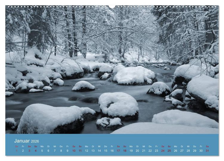 Produktbild: Harz Impressionen (hochwertiger Premium Wandkalender 2026 DIN A2 quer), Kunstdruck in Hochglanz