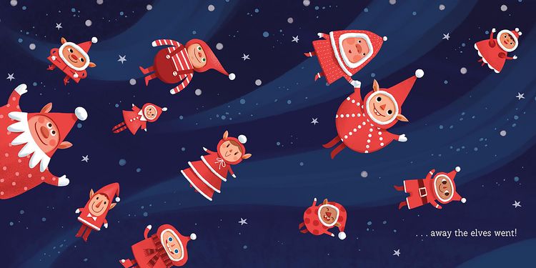 Produktbild: 12 Little Elves Visit Nebraska