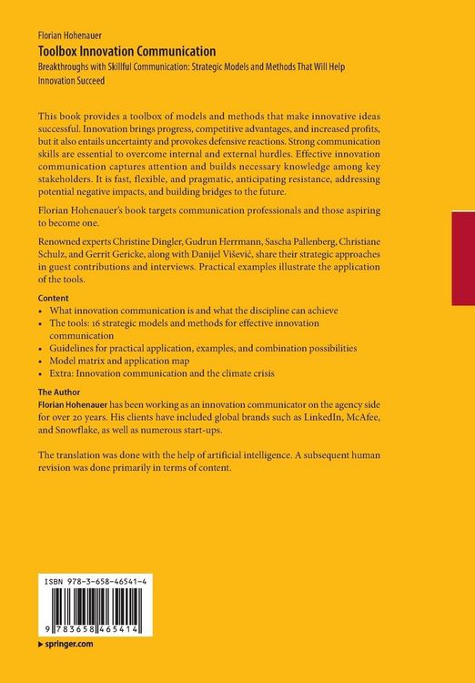 Produktbild: Toolbox Innovation Communication
