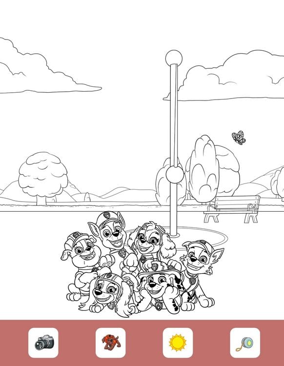 Produktbild: PAW Patrol Malbuch mit Zauberseiten