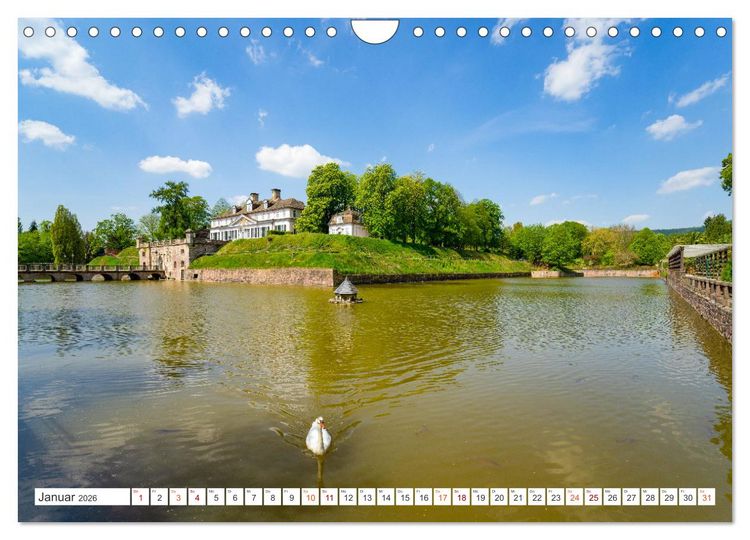 Produktbild: Bad Pyrmont Impressionen (Wandkalender 2026 DIN A4 quer), CALVENDO Monatskalender