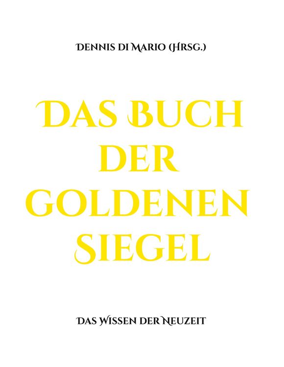 Produktbild: Das Buch der goldenen Siegel