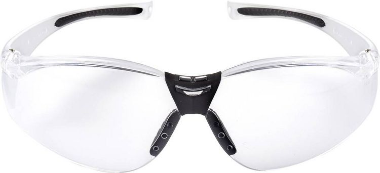 Produktbild: TOOLCRAFT TO-5343207 Schutzbrille Schwarz, Klar EN 166 DIN 166