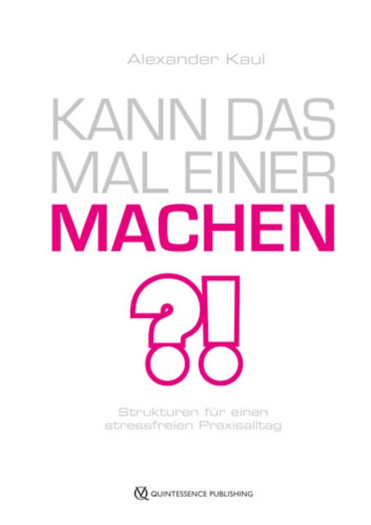 Produktbild: Kann das mal einer machen?
