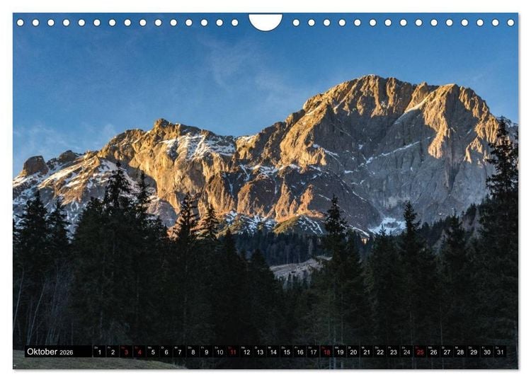 Produktbild: HOCHK&Ouml;NIG - Gipfel der Salzburger Alpen (Wandkalender 2026 DIN A4 quer), CALVENDO Monatskalender