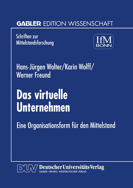 Produktbild: Das virtuelle Unternehmen