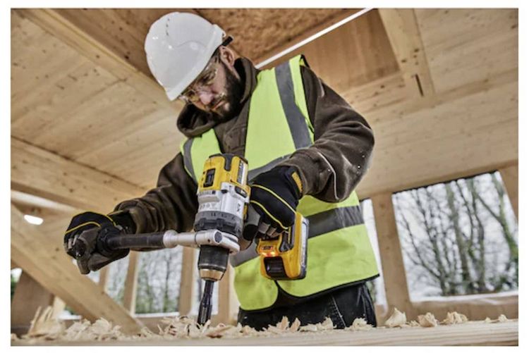 Produktbild: DEWALT DCD1007NT-XJ 3-Gang-Akku-Schlagbohrschrauber 1530W ohne Akku, ohne Ladeger&auml;t