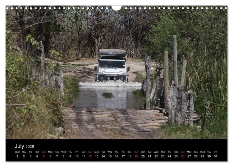 Produktbild: Off-road adventures in Africa (Wall Calendar 2026 DIN A3 landscape), CALVENDO 12 Month Wall Calendar